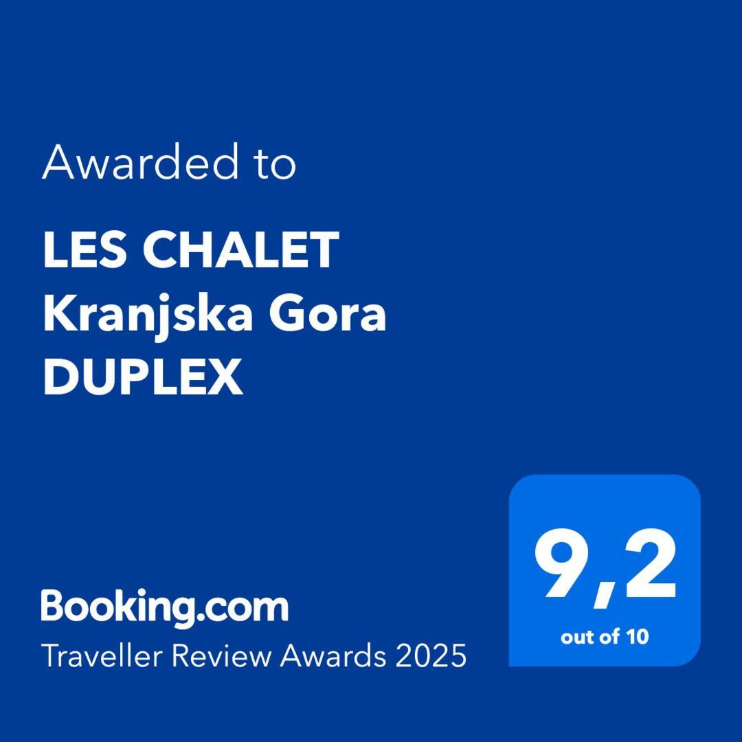 Les Chalet Kranjska Gora Duplex מראה חיצוני תמונה